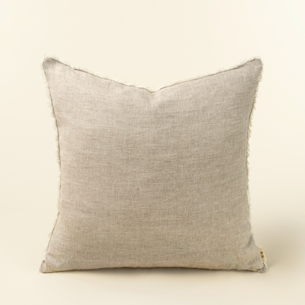 Chambray Lina Linen Pillow