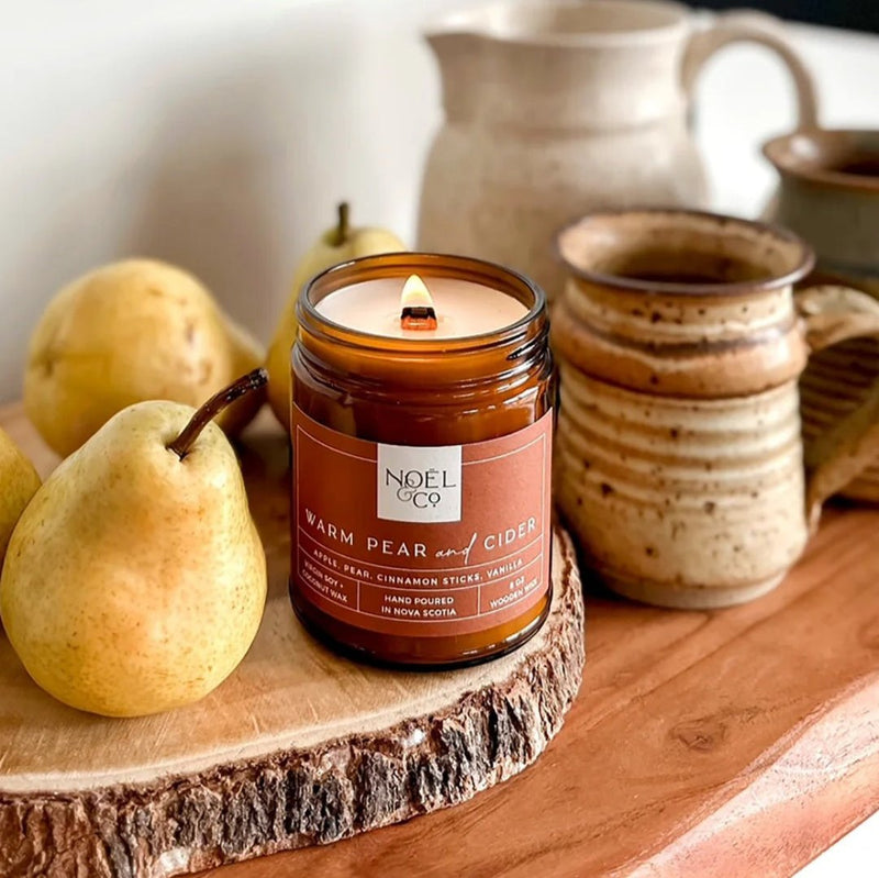 Warm Pear & Cider Soy Candle