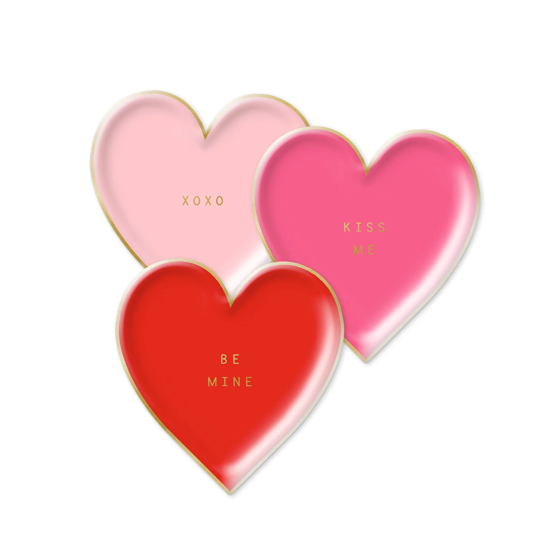 Heart shaped disposable plates deals