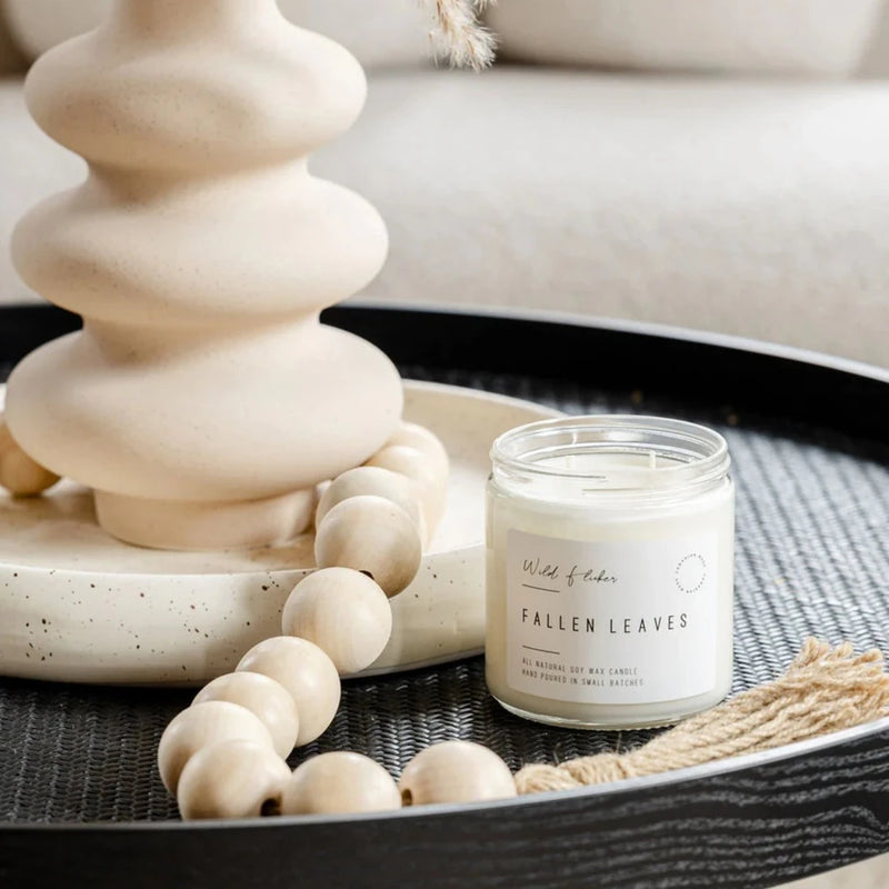 Fallen Leaves Soy Candle