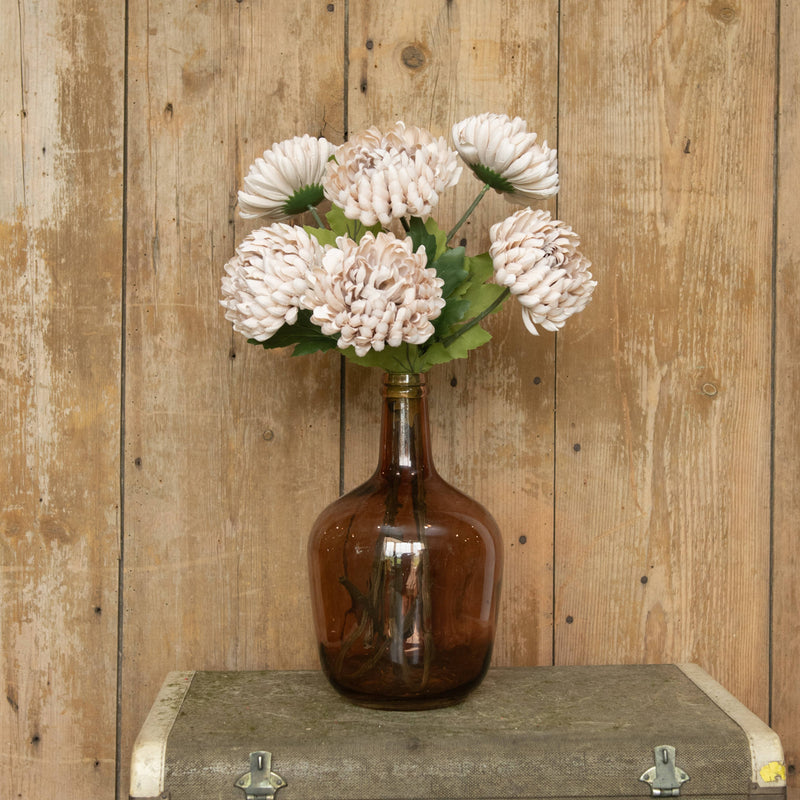 Autumn Cream Mum Stem