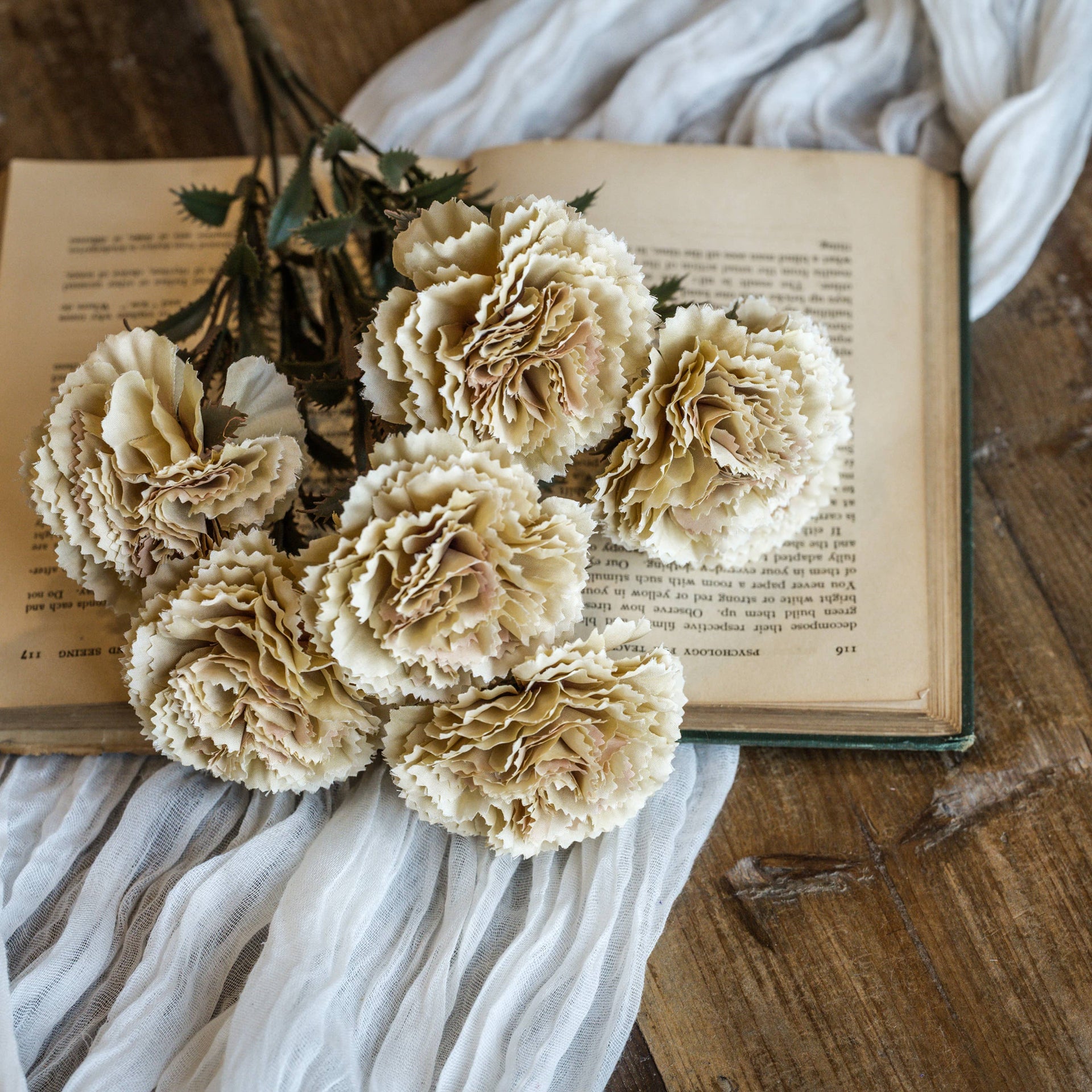 Golden Carnation Spray