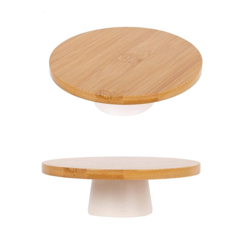 Bamboo Footed Tray