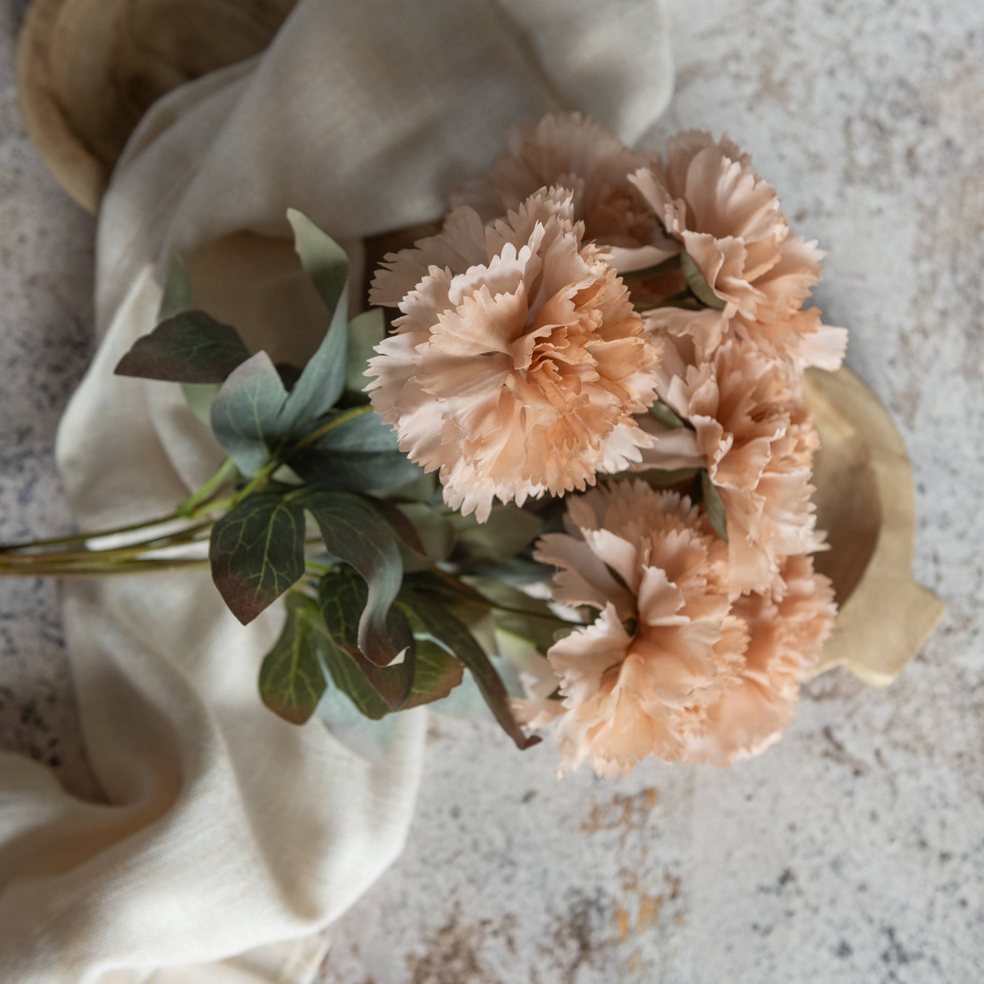 Beige Carnation Bush