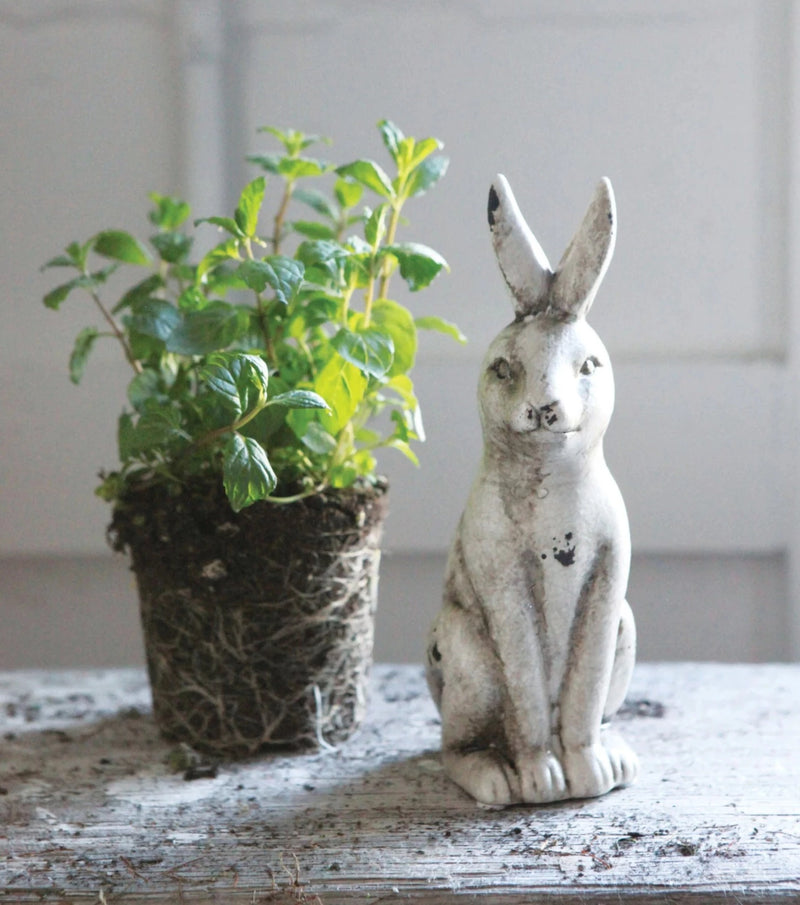 Distressed Ceramic Rabbitt