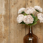 Autumn Cream Mum Stem