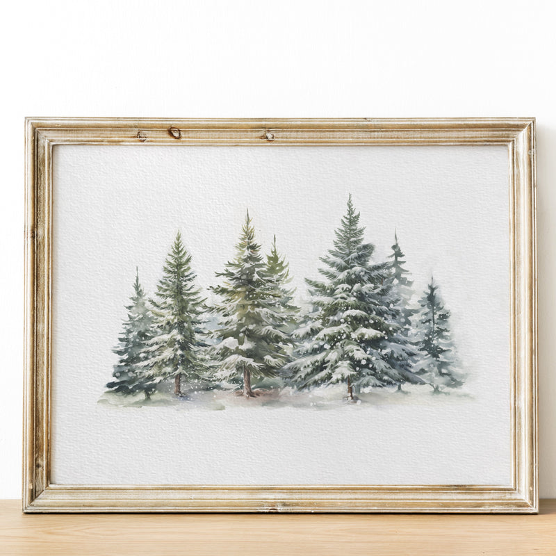 Evergreen Art Print