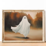 Ghost Vintage Art Print