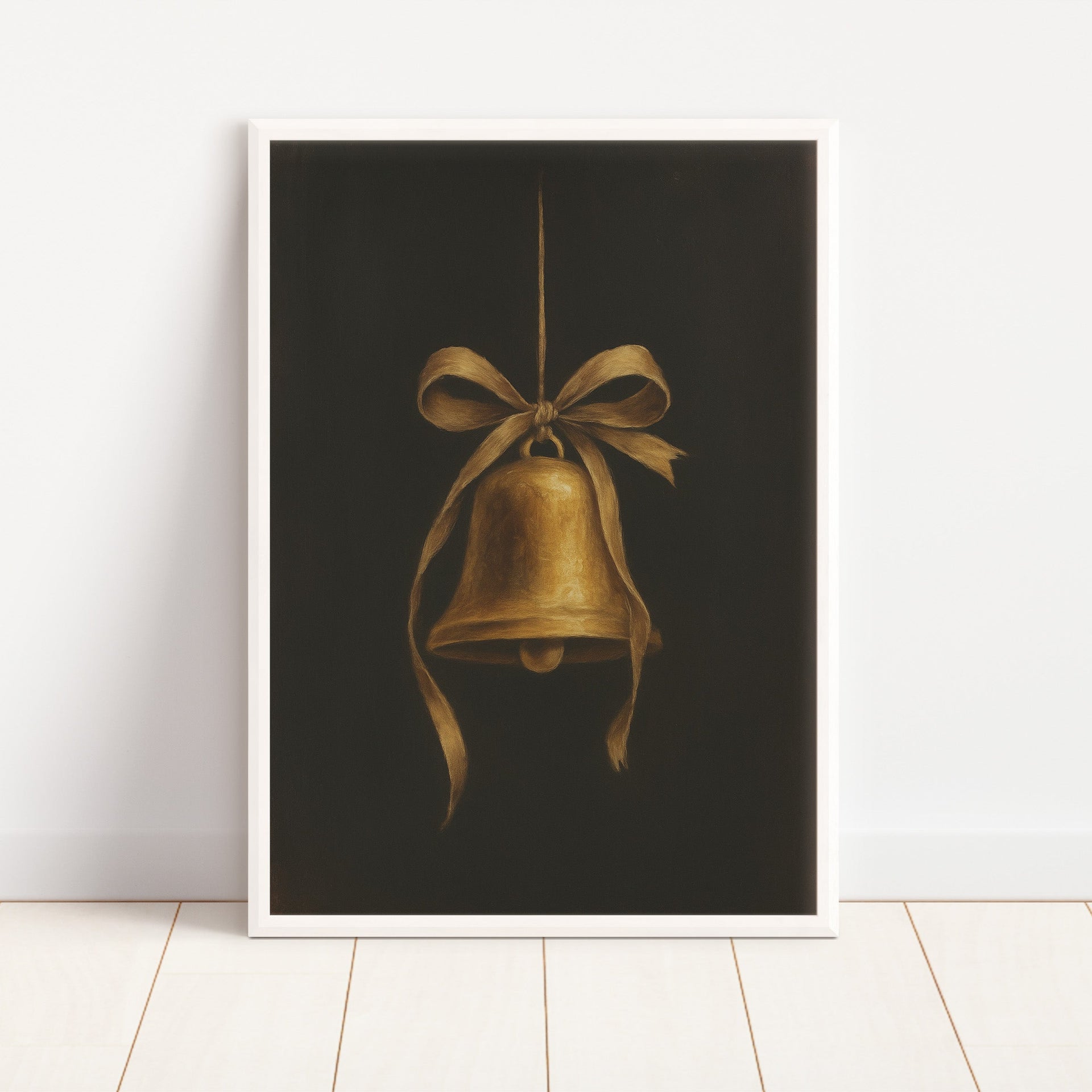 Gold Bell Art Print