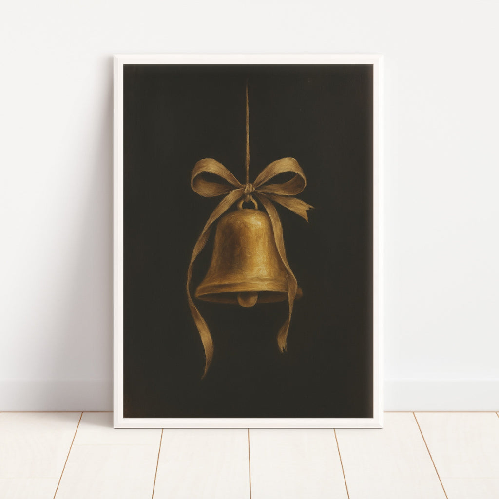Gold Bell Art Print