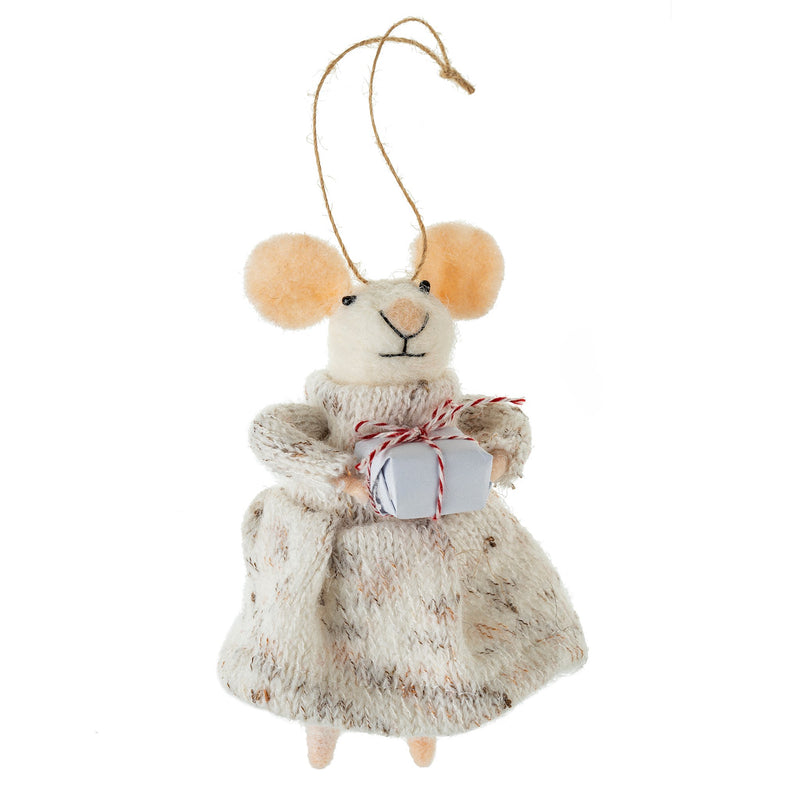 Grace Mouse Ornament