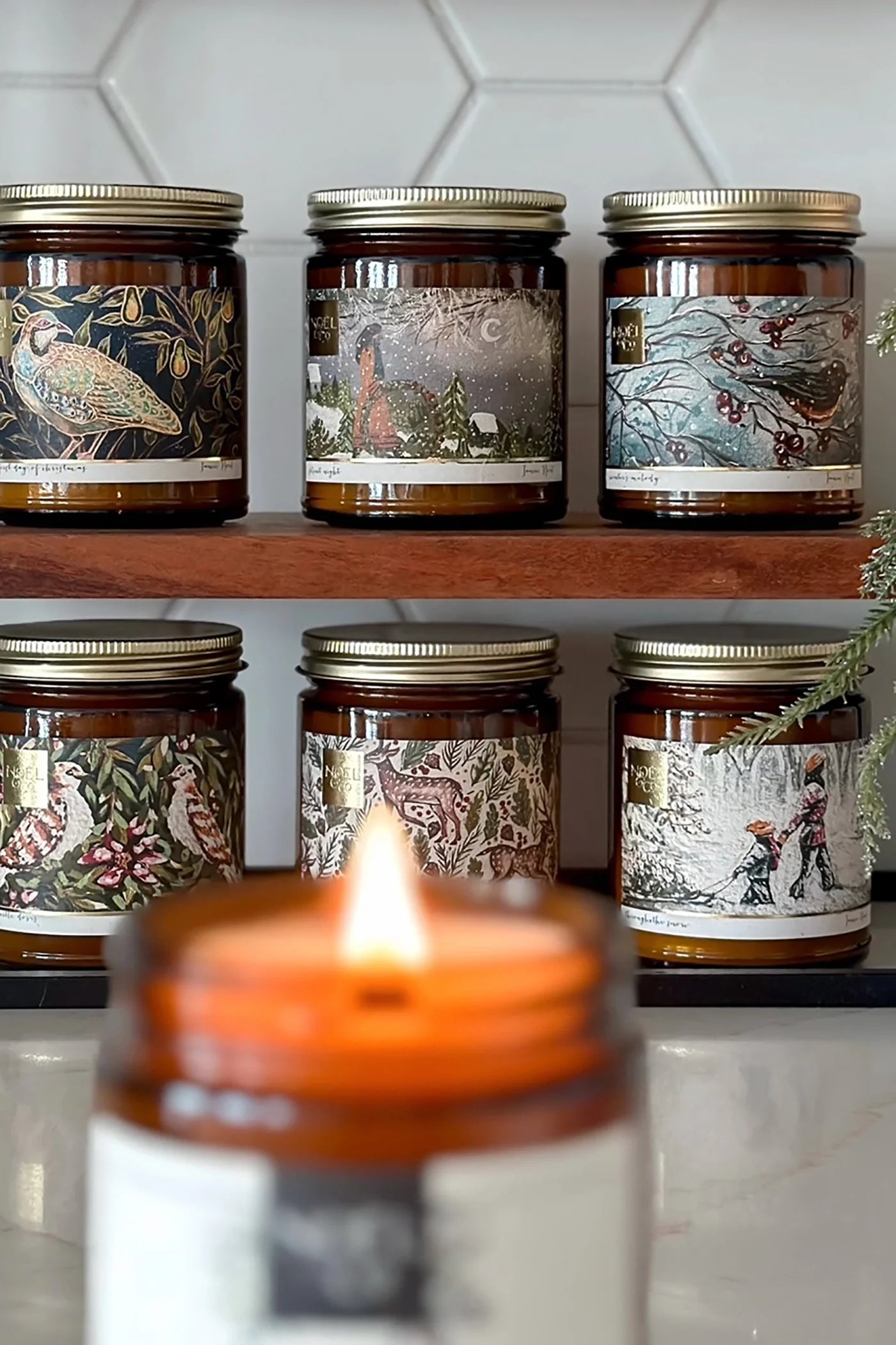 Soy Holiday Candle- Reindeer Games