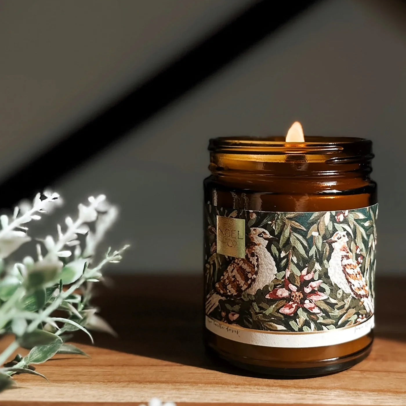 Soy Holiday Candle- Two Turtle Doves