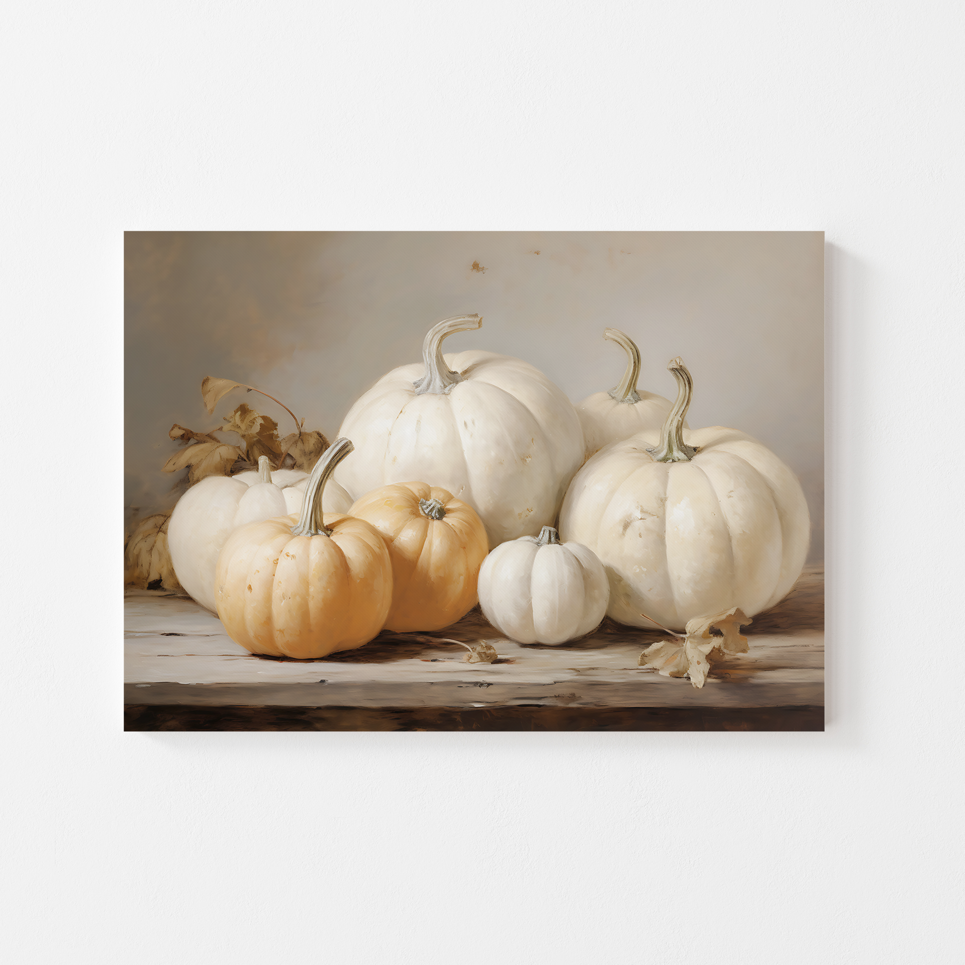 Pumpkins Art Print