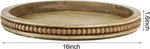 Beaded Wood Tray