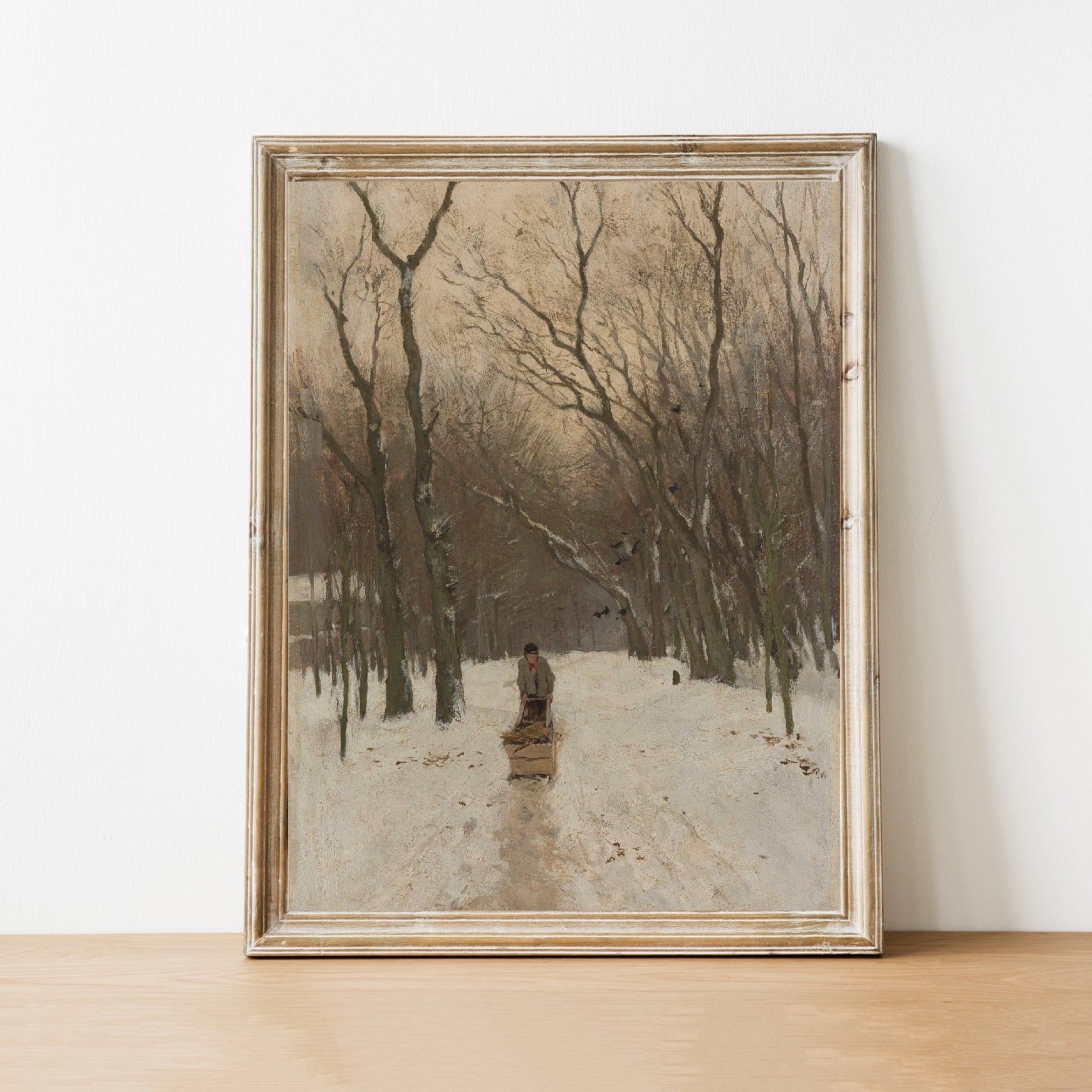 Winter Vintage Print