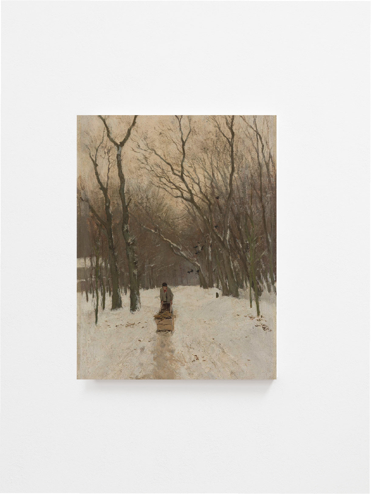Winter Vintage Print