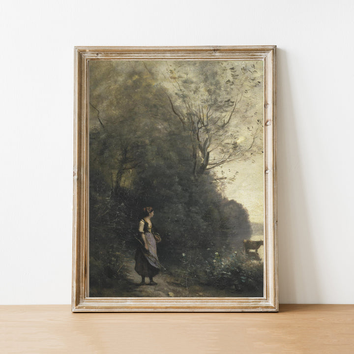 vintage art. art print, antique art
