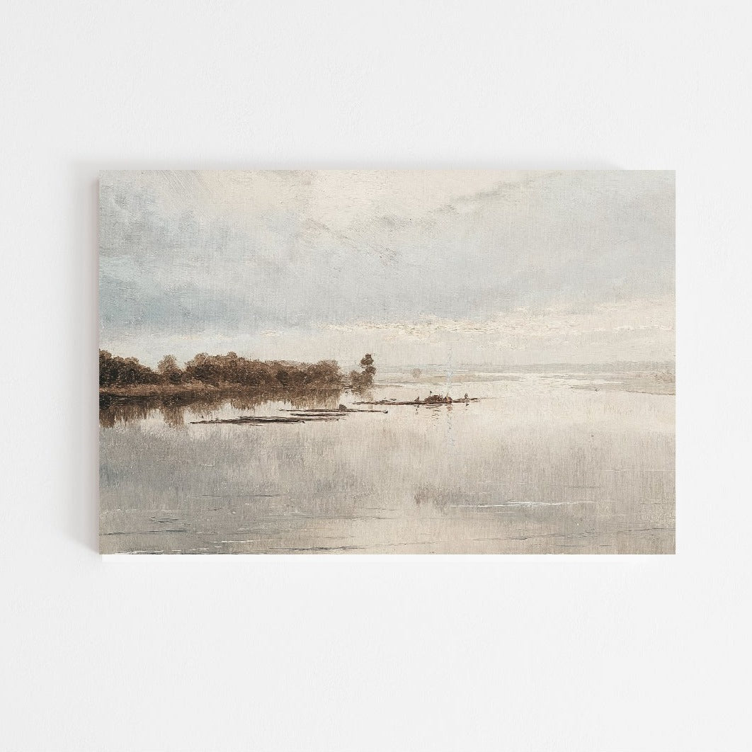 Lake Views Art Print