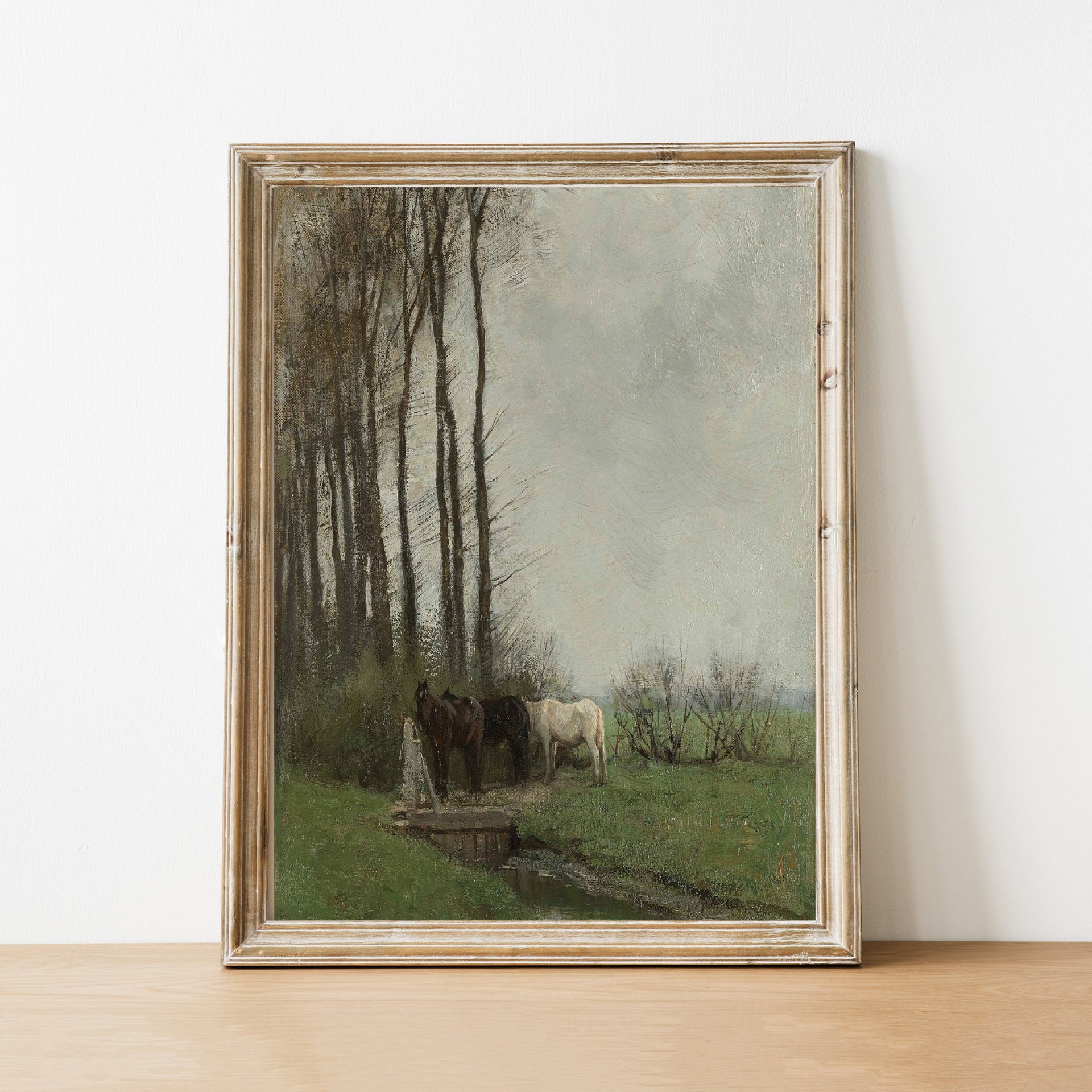 Wandering Vintage Print