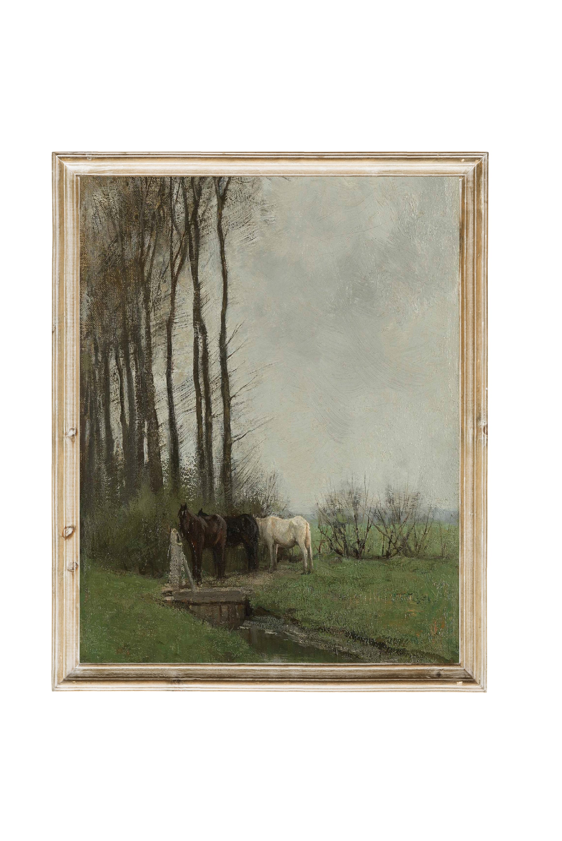 Wandering Vintage Print