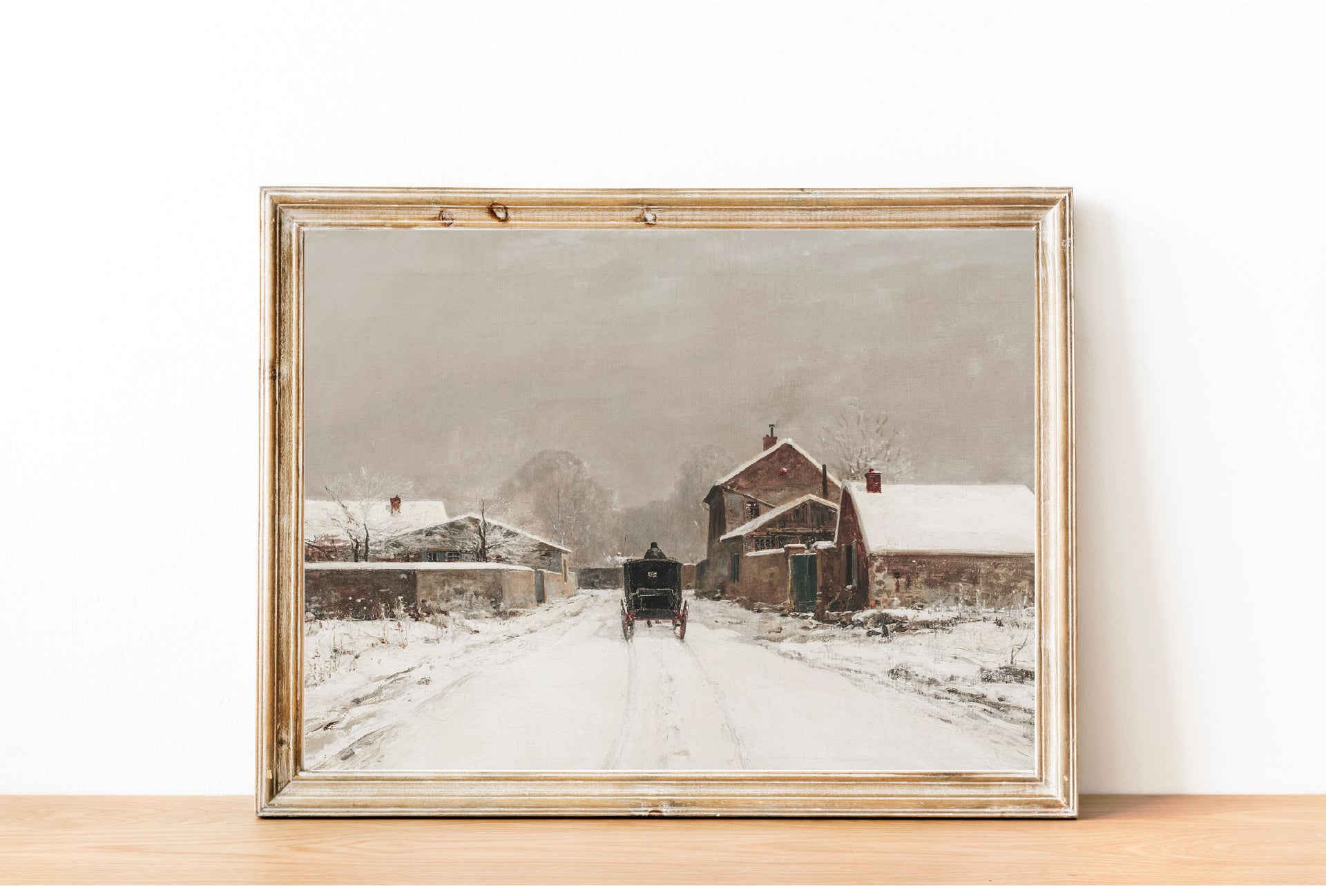 Vintage Winter Print