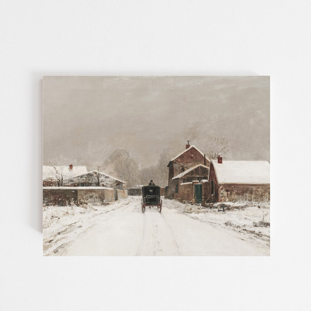 Vintage Winter Print