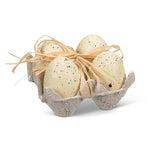 Faux Speckled Easter Eggs