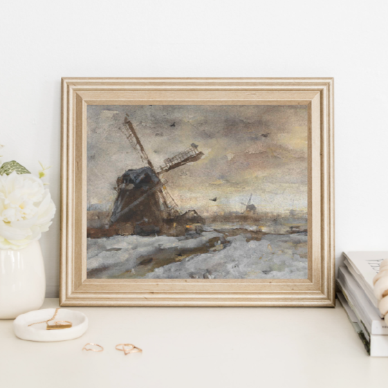 farmhouse, vintage print, vintage art, digital art, digital print, digital download, art print, gallery wall