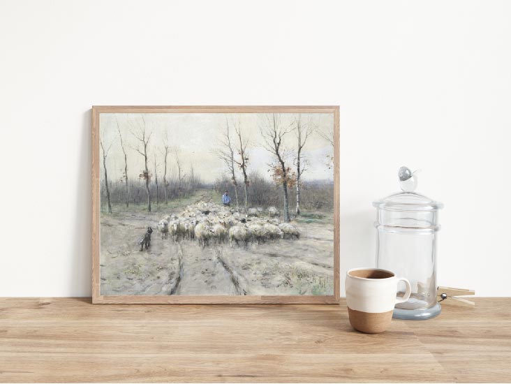 farmhouse, vintage print, vintage art, digital art, digital print, digital download, art print, gallery wall