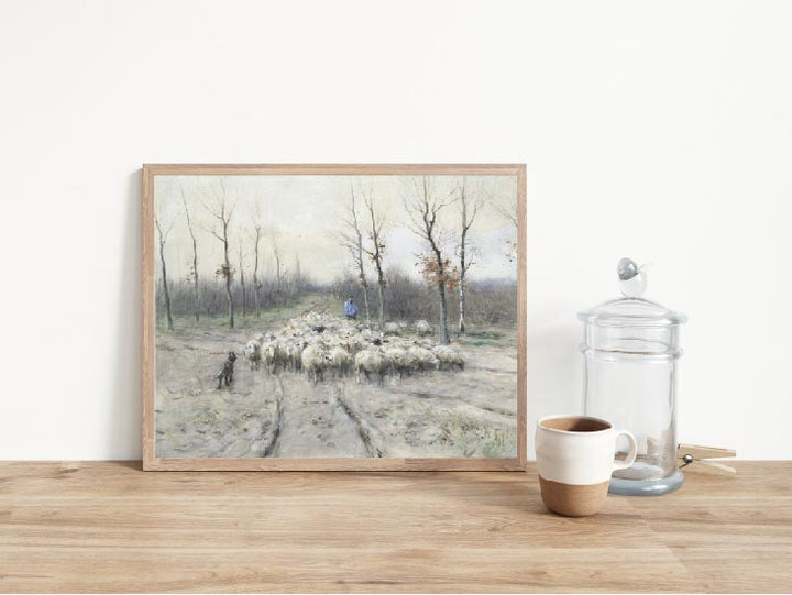 farmhouse, vintage print, vintage art, digital art, digital print, digital download, art print, gallery wall