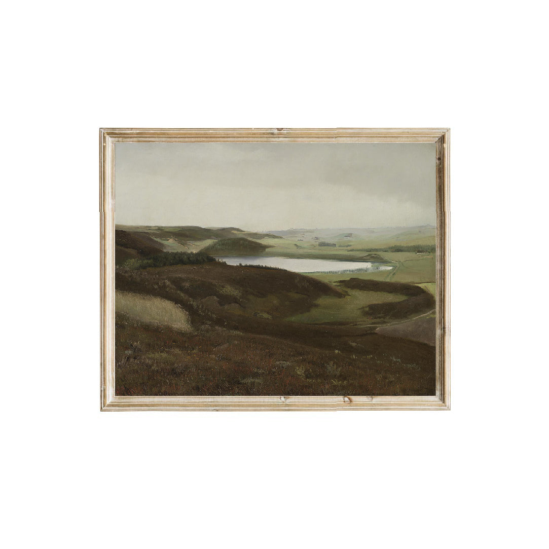 Mountain vintage art print