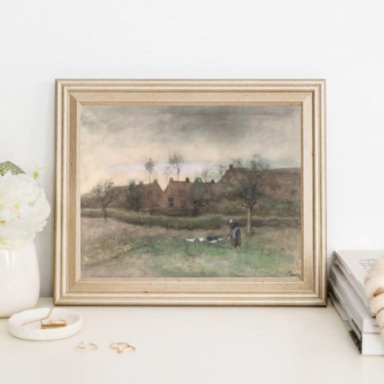 farmhouse, vintage print, vintage art, digital art, digital print, digital download, art print, gallery wall