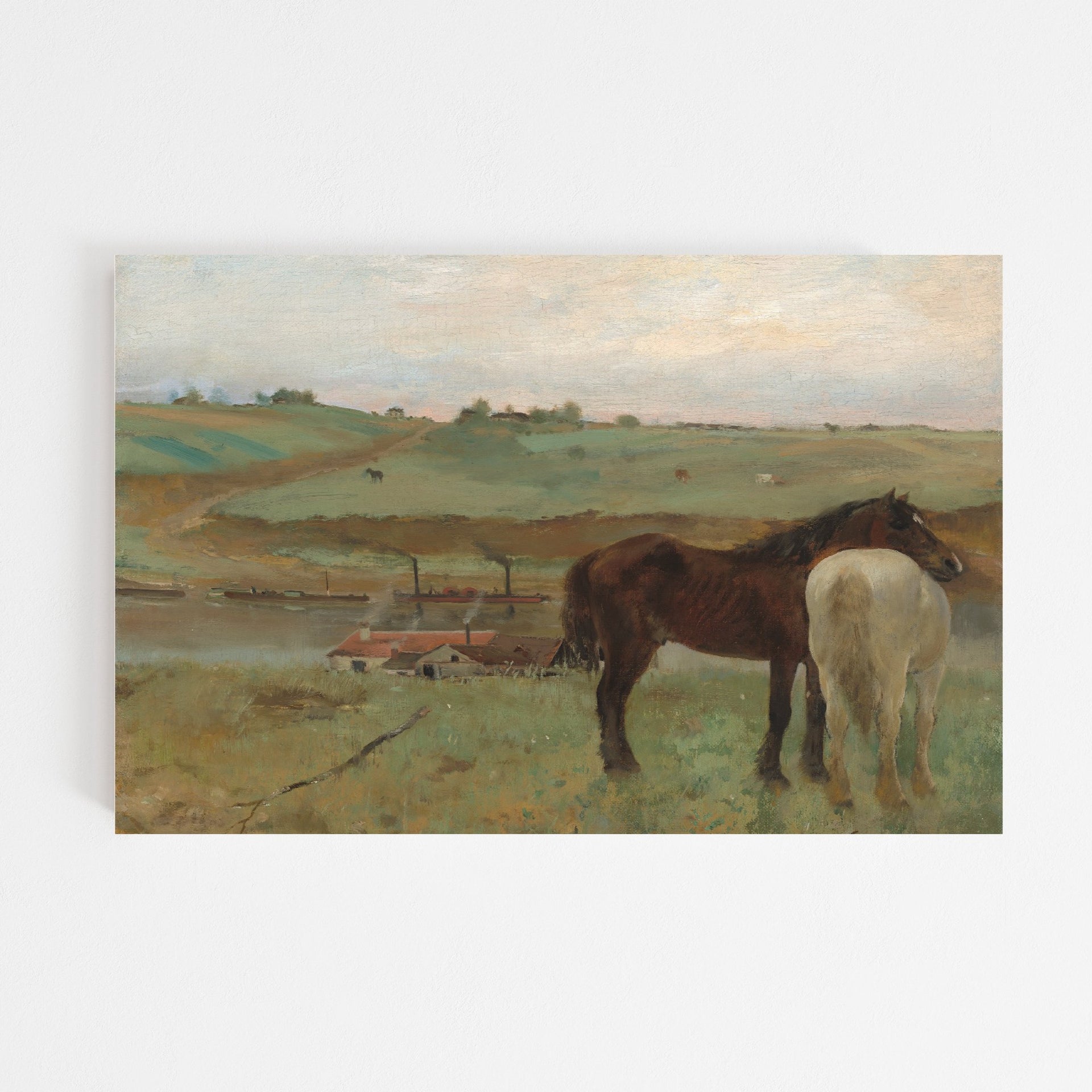 Vintage Horse Print