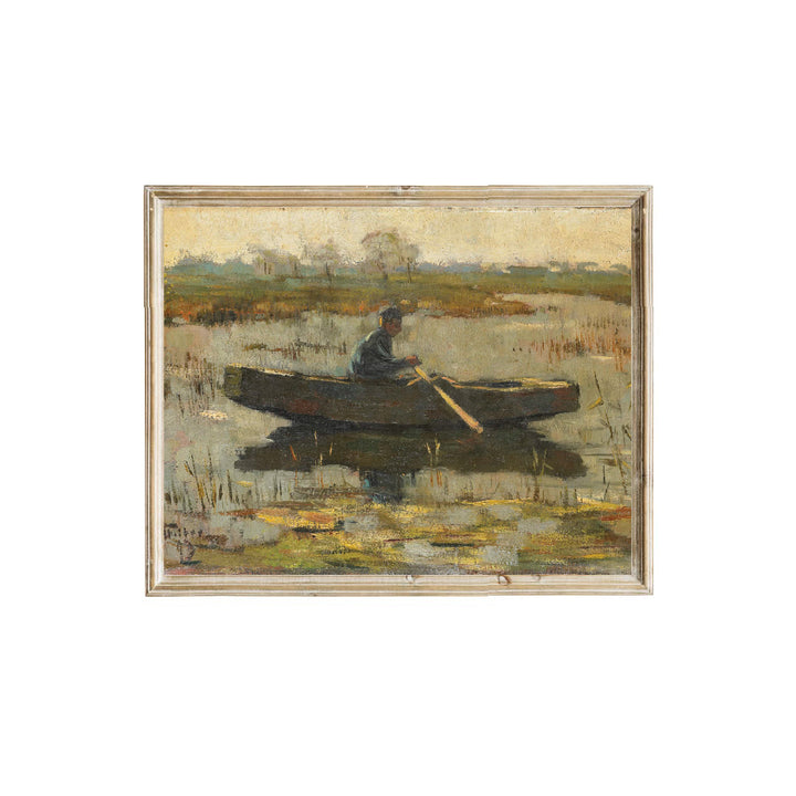 Vintage Canoe Art