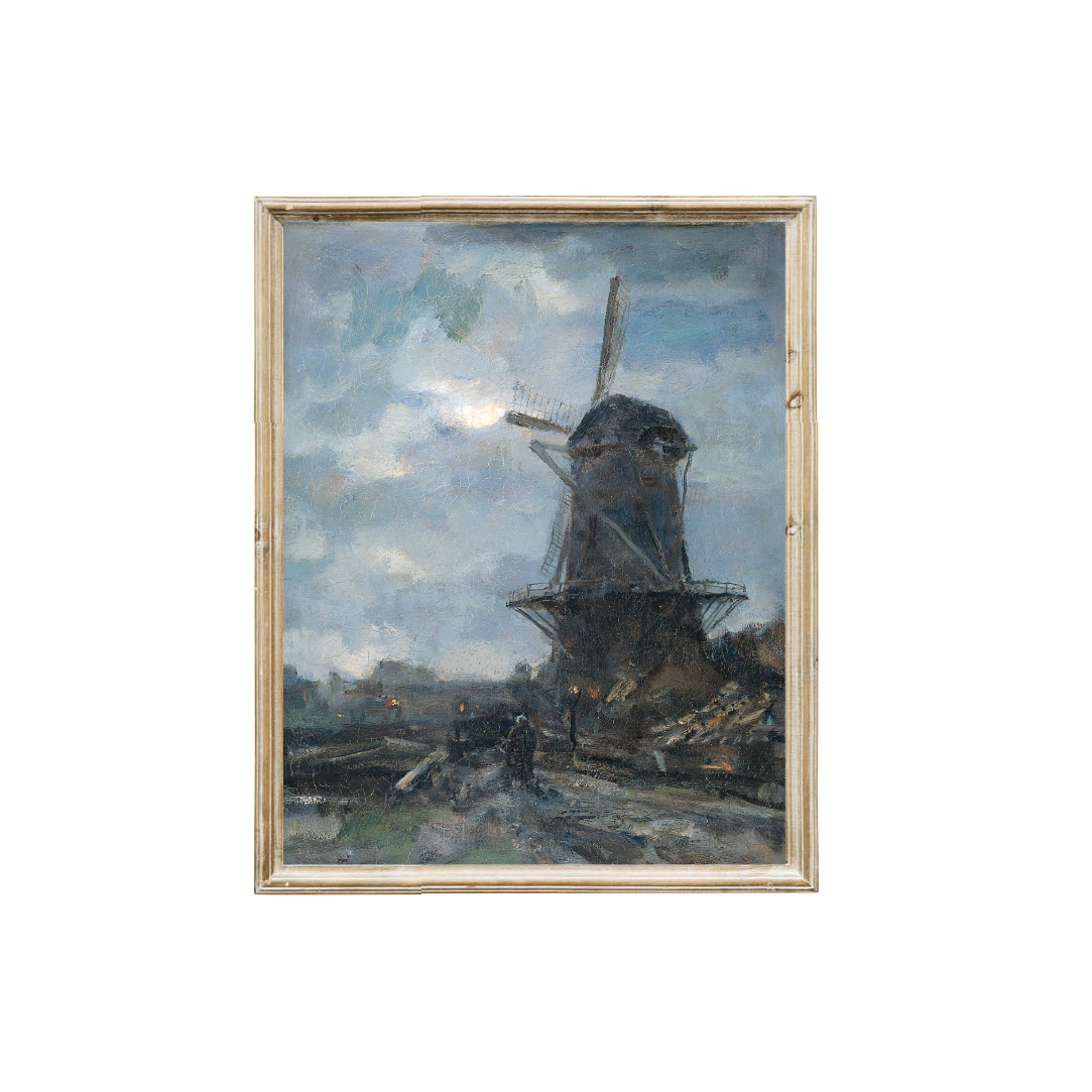 farmhouse, vintage print, vintage art, digital art, digital print, digital download, art print, gallery wall