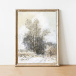 Curated Vintage Art Print Collection. Vintage forest art print. 