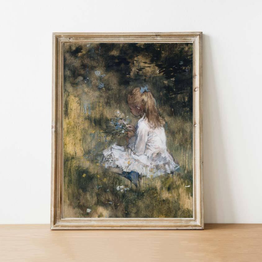 oil painting, vintage print, vintage art, digital art, digital print, digital download, art print, gallery wall, printable