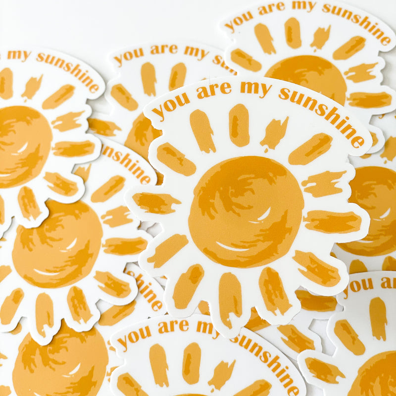You Are My Sunshine Sticker