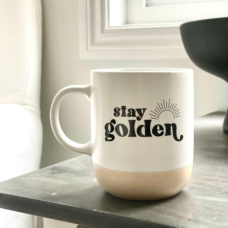 stay golden, stay golden mug, mug, coffee