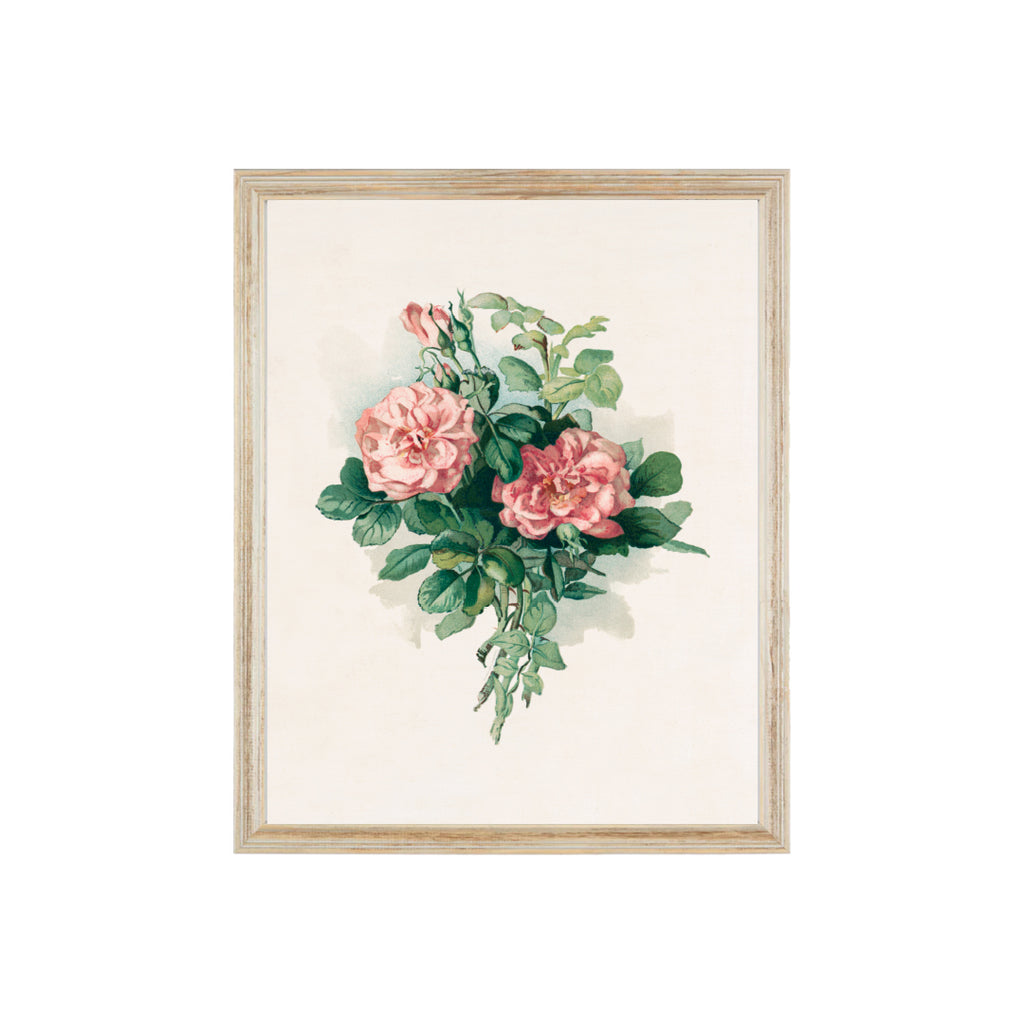 Vintage floral art
