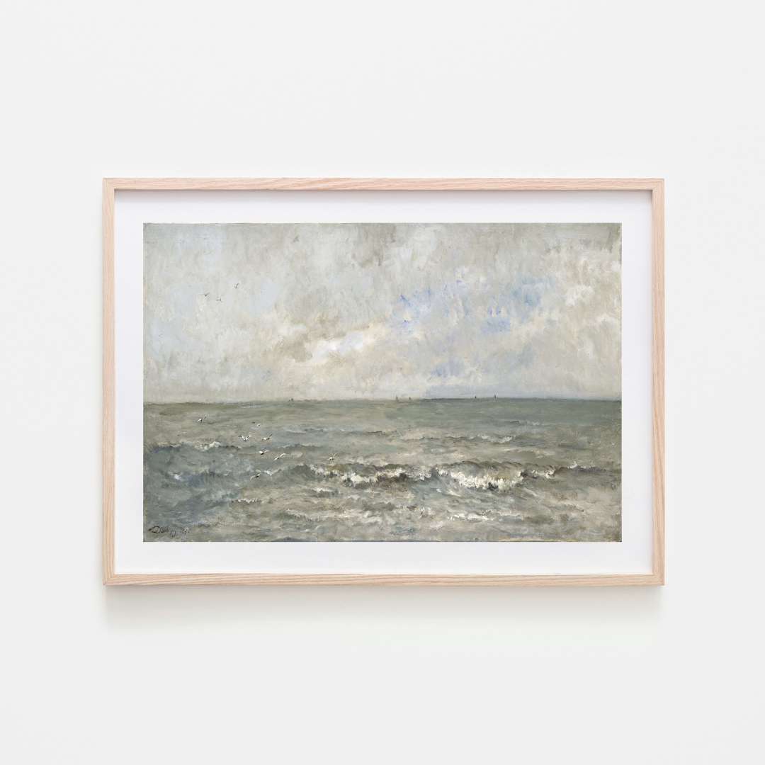 Vintage sea art print