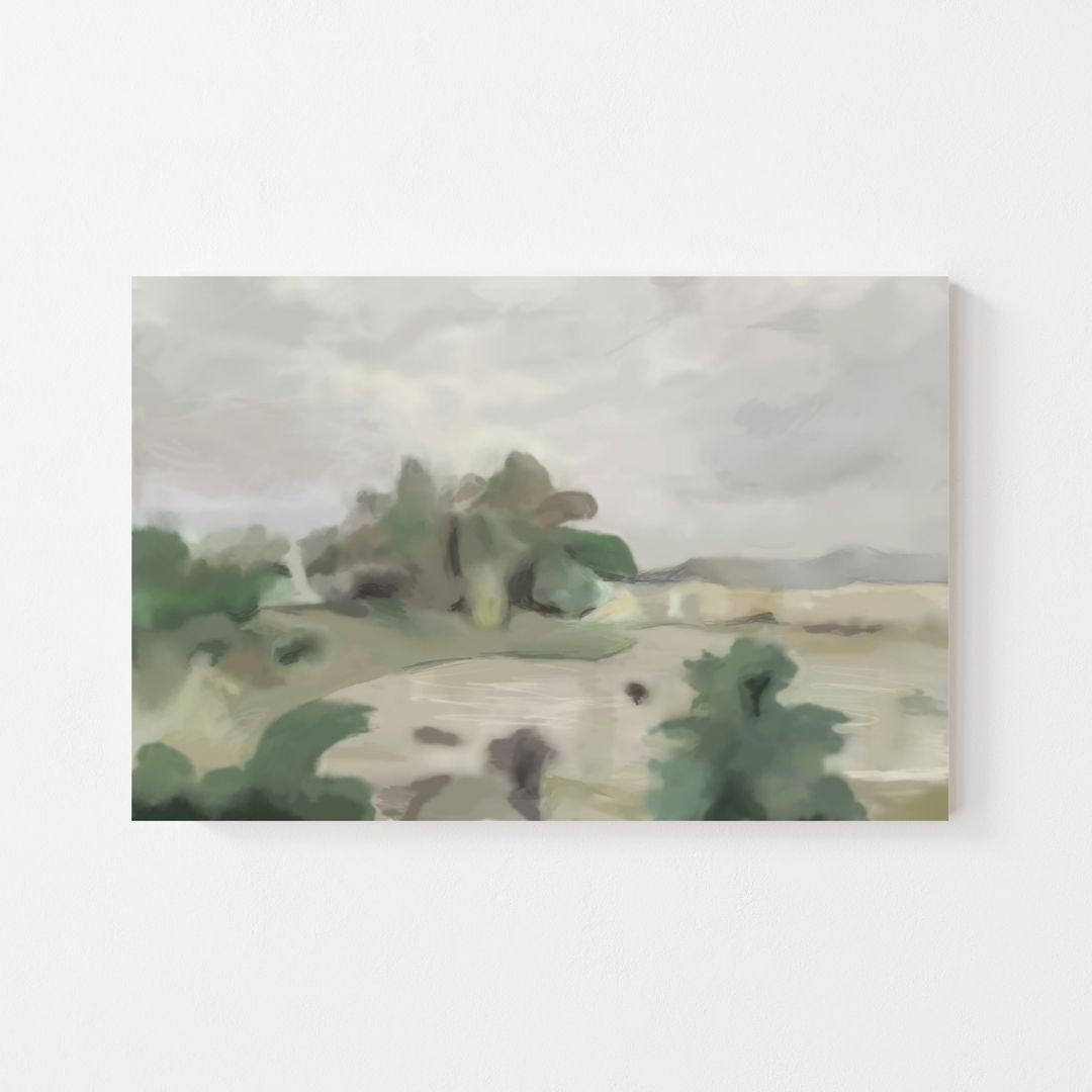 Hills ll Print