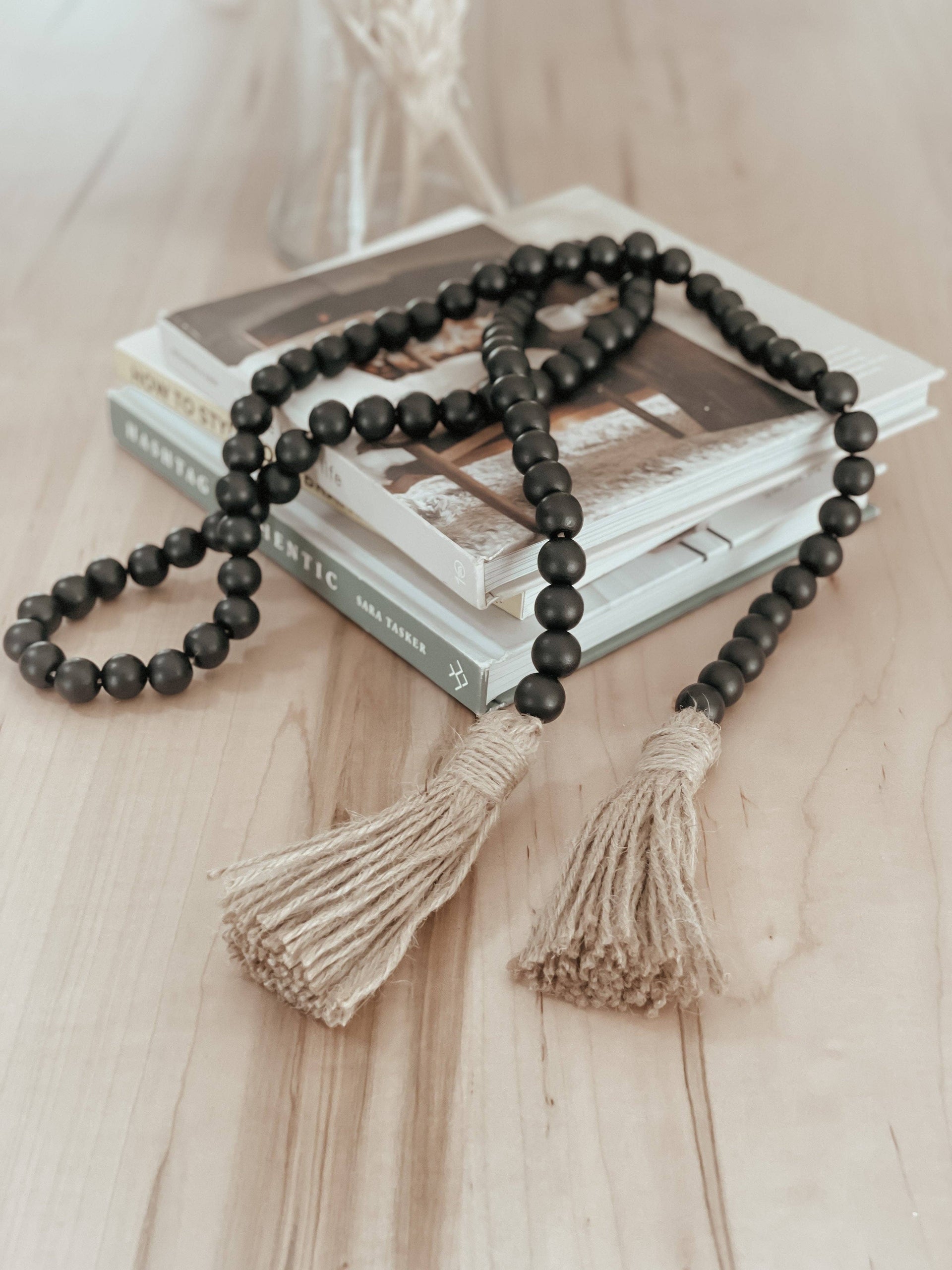 Wood Bead Garland