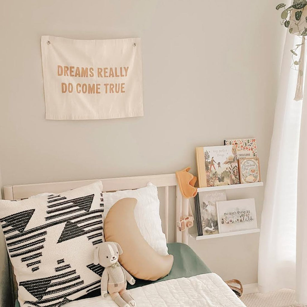 Dreams Really Do Come True Canvas Wall Hanging