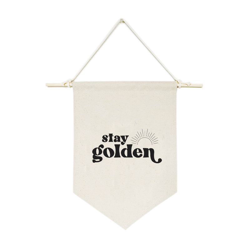Stay golden wall hanging