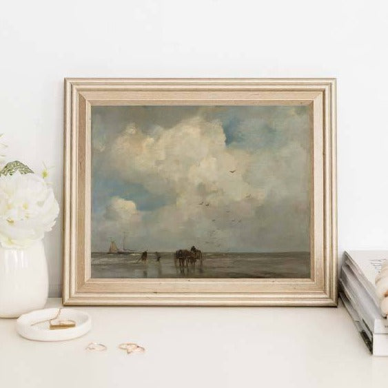 farmhouse, vintage print, vintage art, digital art, digital print, digital download, art print, gallery wall