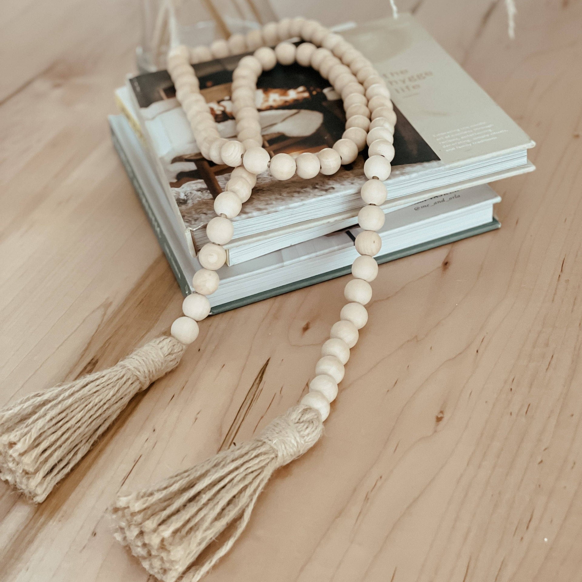 Wood Bead Garland